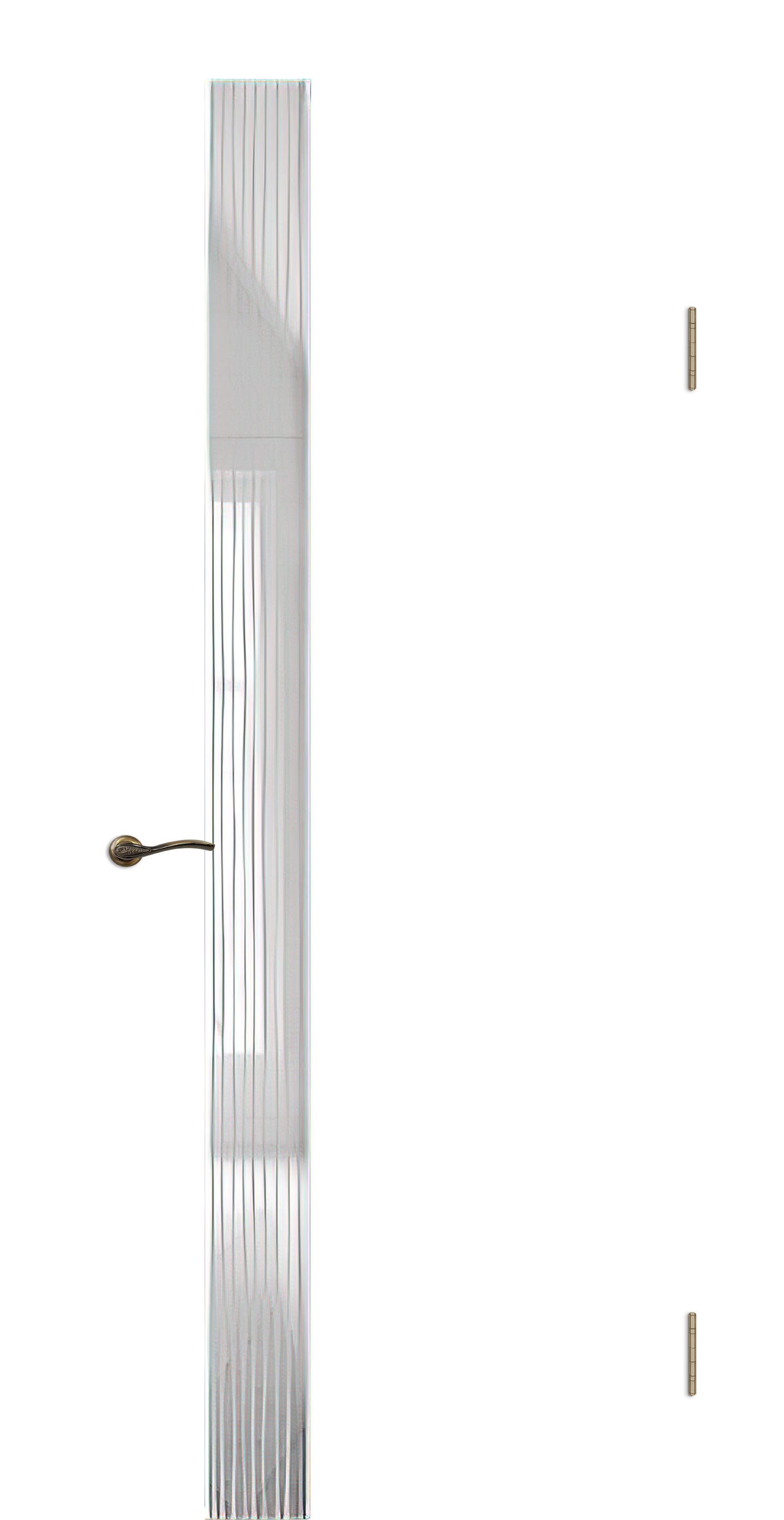 Межкомнатная дверь «Камелия К-5». Вид отделки Тон 10 Остекление: Водопад Cтандартный наличник