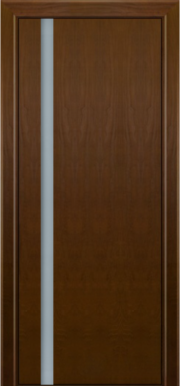 Межкомнатная дверь «Камелия К-1». Вид отделки Тон 12 Венге Cтандартный наличник