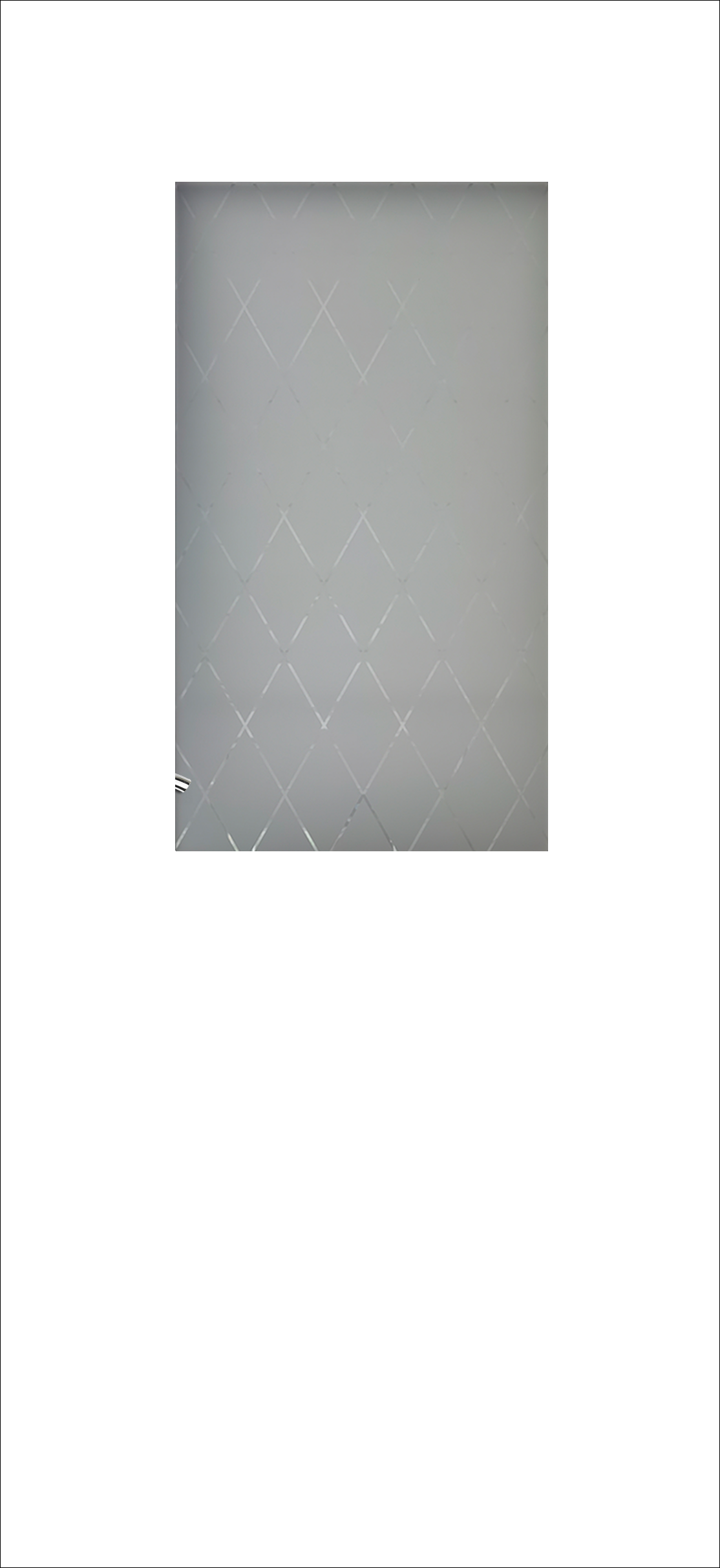 Межкомнатная дверь «Терри». Вид отделки Белая эмаль Остекление: Кристалл УФ фотопечать Cтандартный наличник