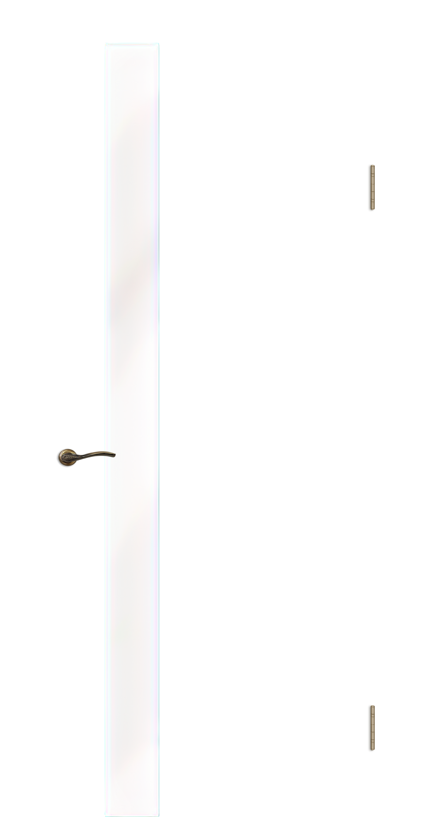 Межкомнатная дверь «Камелия К-5». Вид отделки Тон 10 Остекление: Водопад Cтандартный наличник