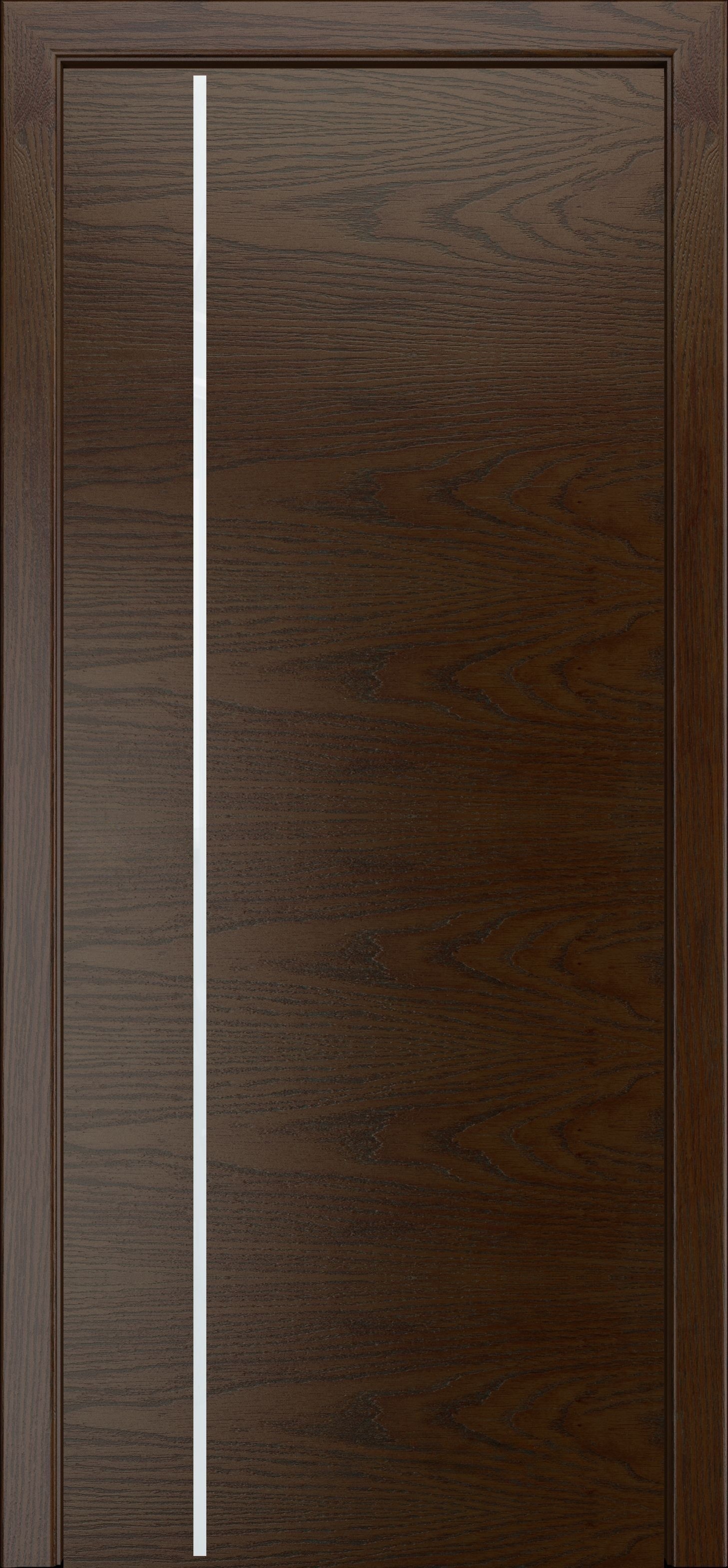 Межкомнатная дверь «Камелия К-10». Вид отделки Тон 10 вертикальный шпон Cтандартный наличник