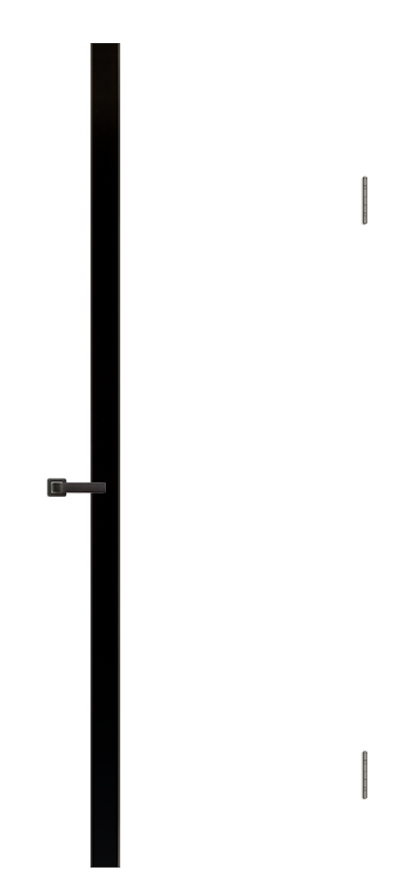 Межкомнатная дверь «Камелия К-1». Вид отделки Тон 12 Венге Остекление:  Cтандартный наличник