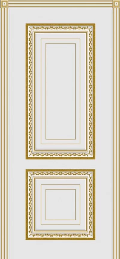 Дверь Альт Белая эмаль Luxury