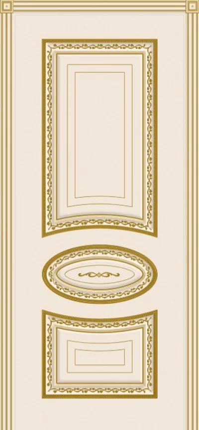 Лира Шампань эмаль дверь Luxury