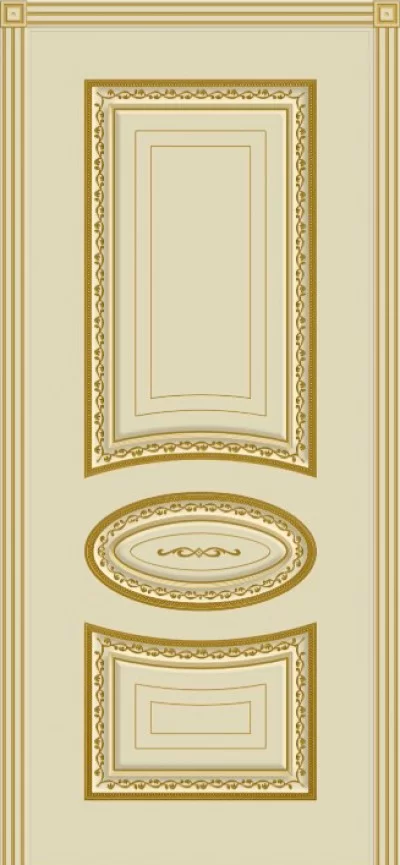 Лира Слоновая кость эмаль дверь Luxury