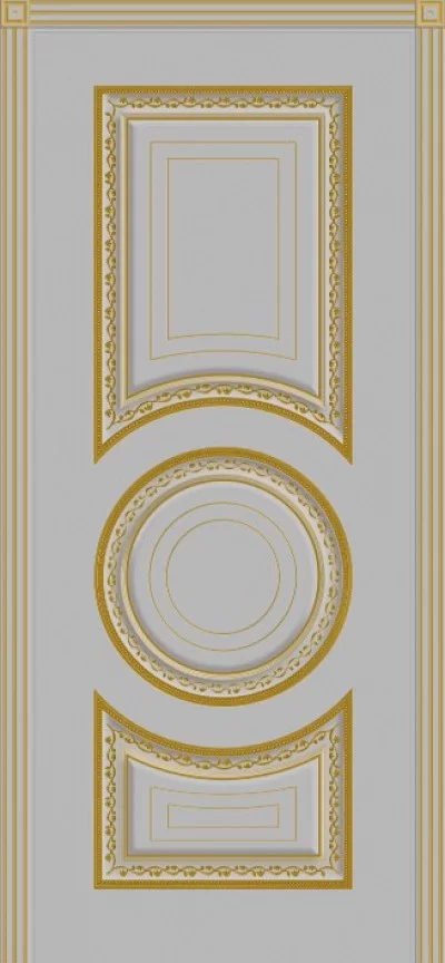 Рондо RAL 7047 эмаль дверь Luxury
