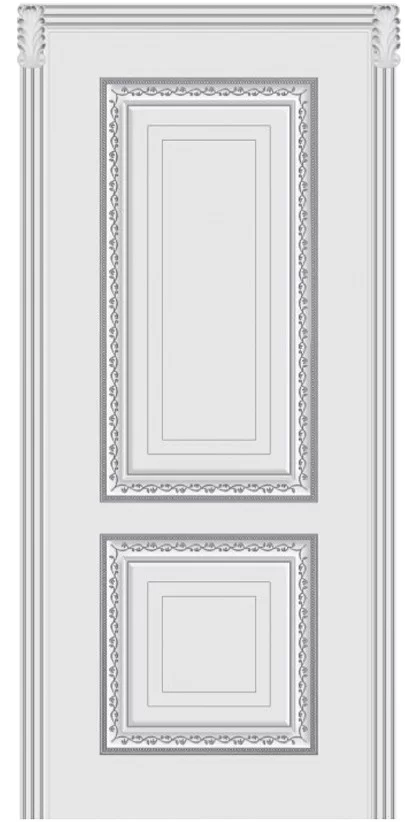 Дверь Альт Белая эмаль Luxury