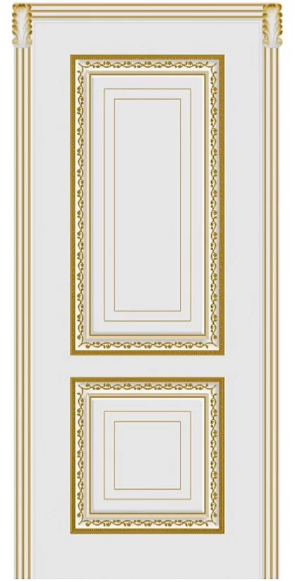 Дверь Альт Белая эмаль Luxury