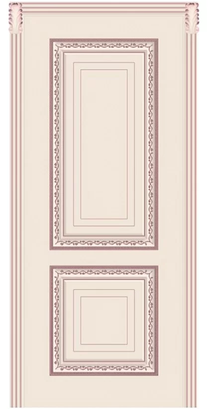 Дверь Альт Шампань эмаль Luxury