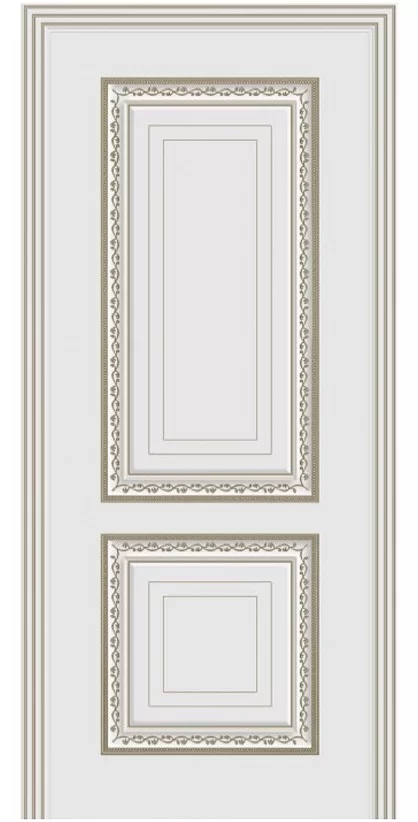 Дверь Альт Белая эмаль Luxury