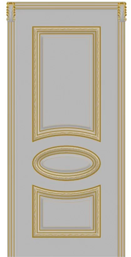 Ария R B1 RAL 7047 эмаль дверь Багет R