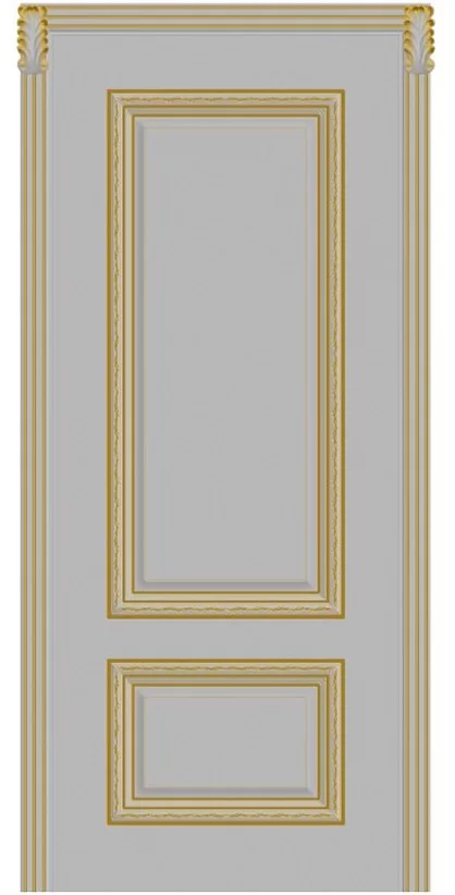 Дуэт R B1 RAL 7047 эмаль дверь Багет R