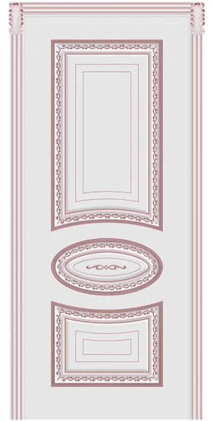 Лира Белая эмаль дверь Luxury