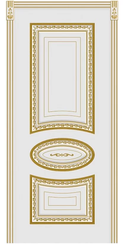 Лира Белая эмаль дверь Luxury