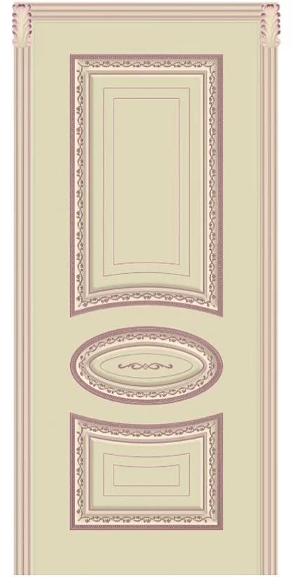 Лира Слоновая кость эмаль дверь Luxury