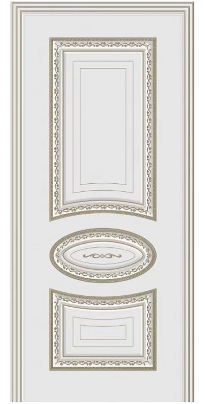Лира Белая эмаль дверь Luxury