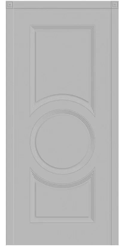 Мерана RAL 7047 дверь Belini
