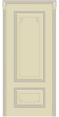 13 Эмаль Слоновая кость серебро Cordondoor