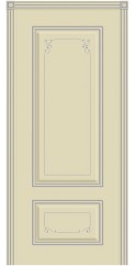 13 Эмаль Слоновая кость серебро Cordondoor