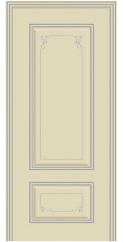 13 Эмаль Слоновая кость серебро Cordondoor