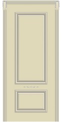 33 Эмаль Слоновая кость серебро Cordondoor