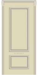 33 Эмаль Слоновая кость серебро Cordondoor