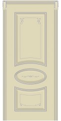13 Эмаль Слоновая кость серебро Cordondoor
