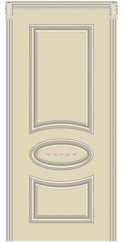 33 Эмаль Слоновая кость серебро Cordondoor
