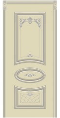 33 Эмаль Слоновая кость серебро Cordondoor