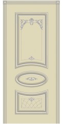 33 Эмаль Слоновая кость серебро Cordondoor