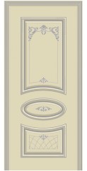 33 Эмаль Слоновая кость серебро Cordondoor