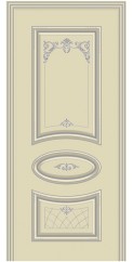 33 Эмаль Слоновая кость серебро Cordondoor