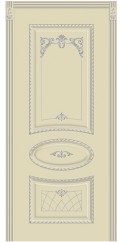 33 Эмаль Слоновая кость серебро Cordondoor