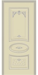33 Эмаль Слоновая кость серебро Cordondoor