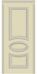 13 Эмаль Слоновая кость серебро Cordondoor