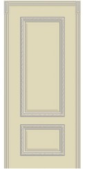 13 Эмаль Слоновая кость серебро Cordondoor