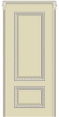 13 Эмаль Слоновая кость серебро Cordondoor