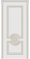 Эмаль Белая Патина белое золото