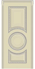 13 Эмаль Слоновая кость серебро Cordondoor