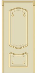 Эмаль Слоновая кость золото Cordondoor