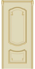 Эмаль Слоновая кость золото Cordondoor