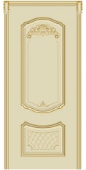 Эмаль Слоновая кость золото Cordondoor