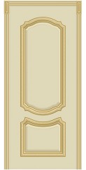 Эмаль Слоновая кость золото Cordondoor