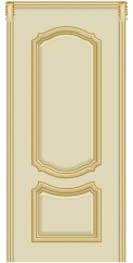 Эмаль Слоновая кость золото Cordondoor