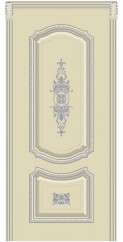 13 Эмаль Слоновая кость серебро Cordondoor