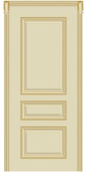Эмаль Слоновая кость золото Cordondoor