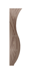 ПРАГА Волна бронза