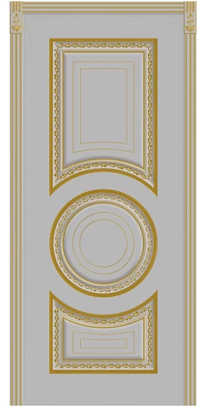 Рондо RAL 7047 эмаль дверь Luxury