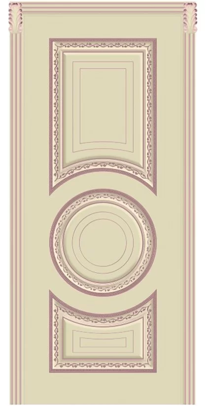 Рондо Слоновая кость эмаль дверь Luxury