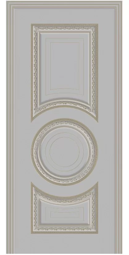Рондо RAL 7047 эмаль дверь Luxury
